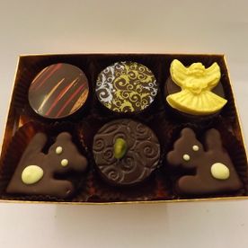 Schokolade zu Weihnachten - Chocolate Manufacture - Flums 23